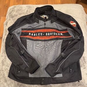 Harley Davidson Switchback Motorcycle Biker 2 in 1 Jacket 2XL
